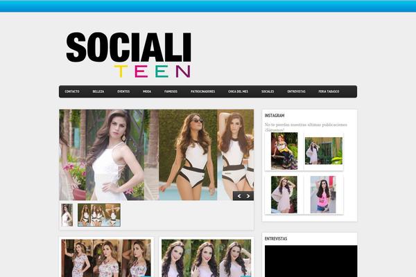 socialiteen.com site used Flexormagazine