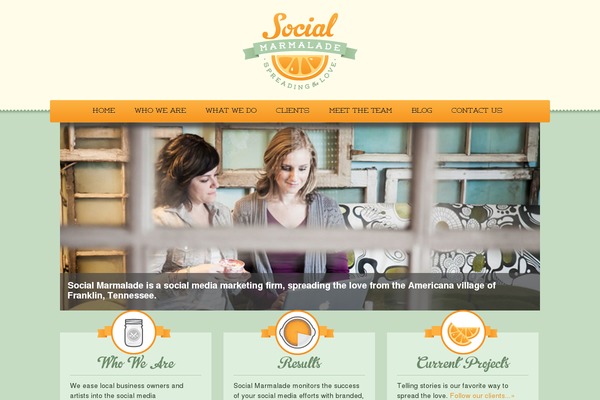 socialmarmalade.com site used Social-marmalade