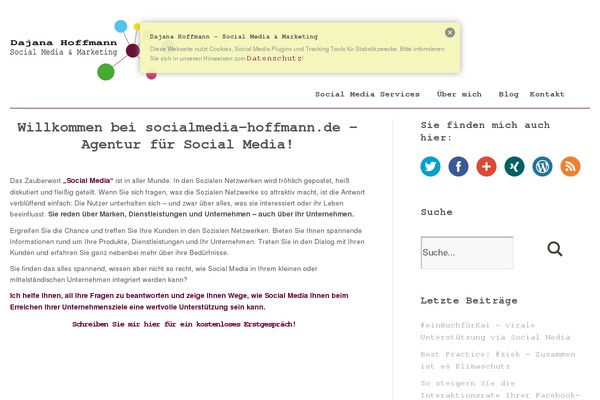 socialmedia-hoffmann.de site used Mova