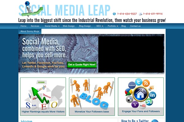 socialmedialeap.com site used Sml