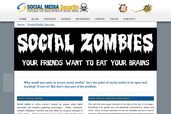 socialmediasecurity.com site used Megaphone