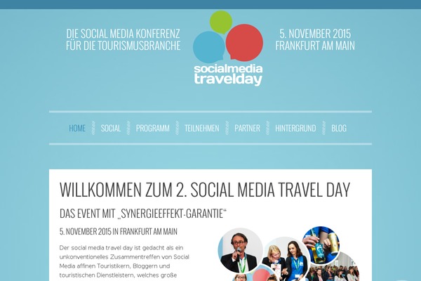 socialmediatravelday.de site used Socialmediatravelday