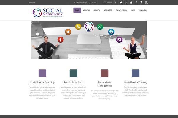 socialmediology.com.au site used Suerte-1.1.1