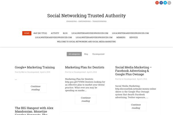 socialnetworkingtrustedauthority.com site used Video_essence