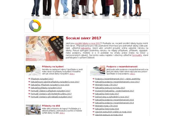 socialni-davky-2014.eu site used Desktop