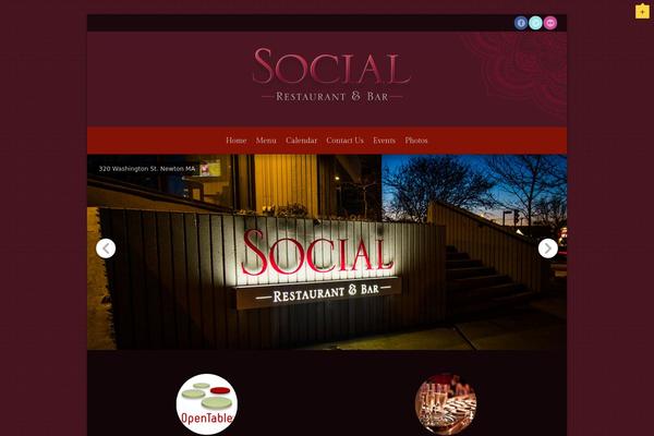 socialrestaurantandbar.com site used Mataam