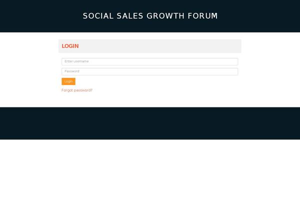 socialsalesgrowthforum.com site used Zippy-social-triggers