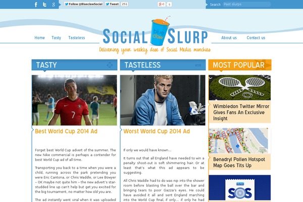 socialslurp.co.uk site used Socialslurp