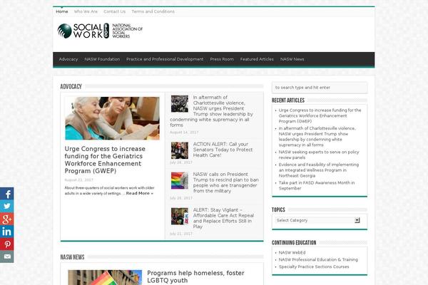 socialworkblog.org site used Socialworkblog