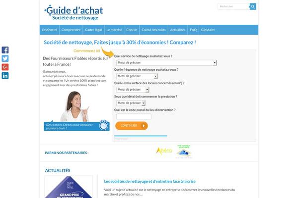 societe-nettoyage-entreprise.fr site used Verticaux