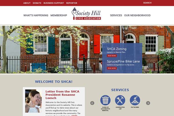 societyhillcivic.org site used Societyhill
