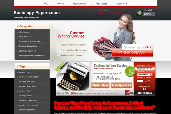 sociology-papers.com site used Paperwritings