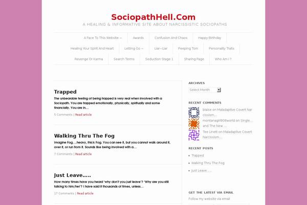 BlogSite theme site design template sample