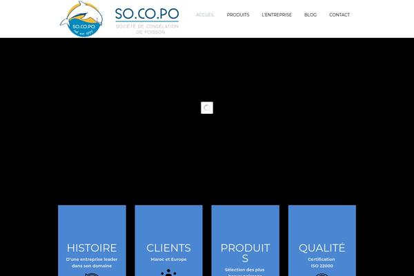 socopo-sarl.com site used Seafood-company