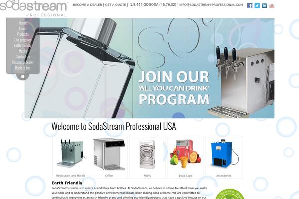 sodastream-professional.com site used Gothicus