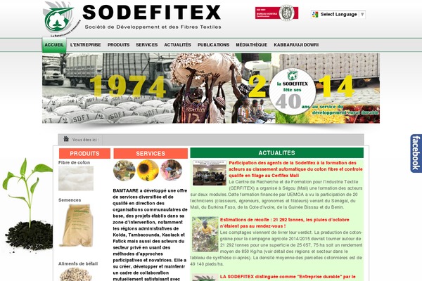 sodefitex.sn site used Sodefitex