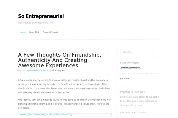 soentrepreneurial.com site used Kapor