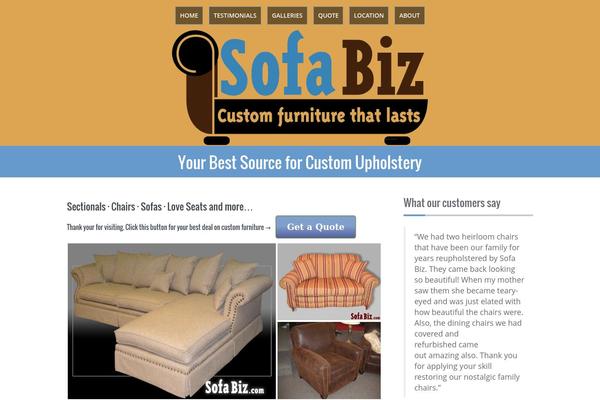 sofabiz.com site used Amplify