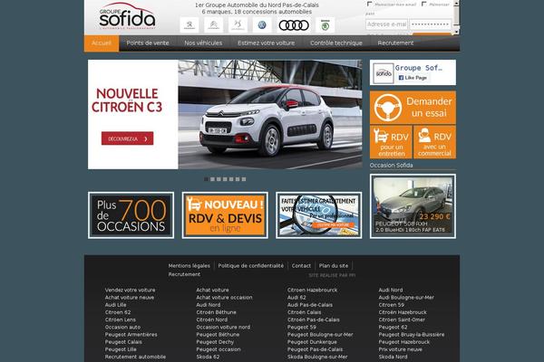 sofida.fr site used Sofida