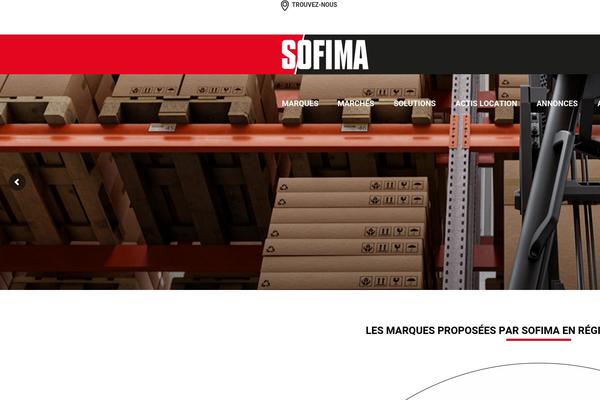 sofima.fr site used Sofima