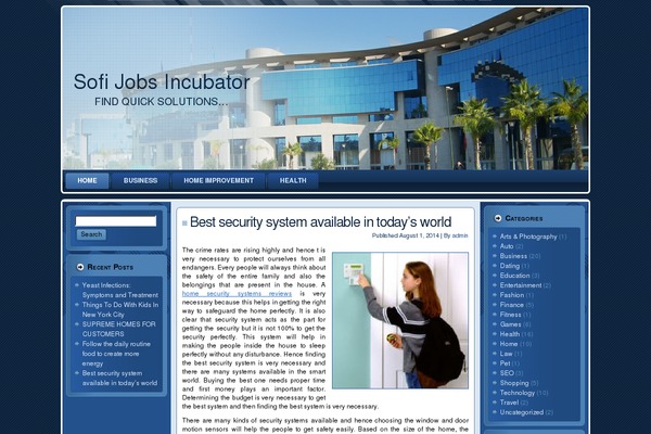 sofjobsincubator.org site used Business_for_sale_1
