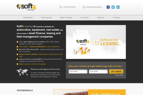 soft4leasing.com site used Leasing