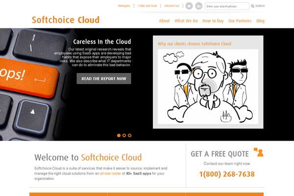 softchoicecloud.com site used Softchoicecloud