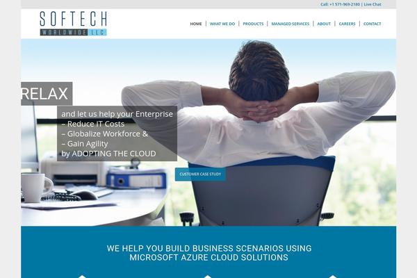 Enfold theme site design template sample