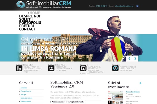 softimobiliar.ro site used Theme1161