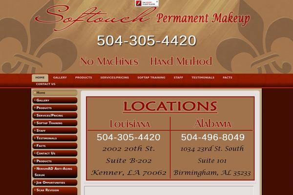 softouchpermanentmakeup.com site used Permanent_makeup_tattoo_hair_laser_removal