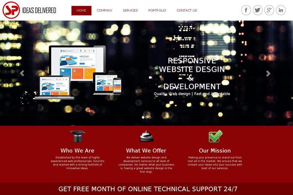 softproinc.com site used Tccbootstrap