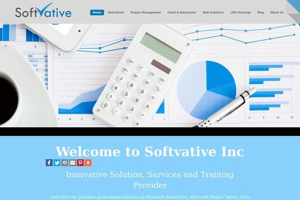 softvative.com site used Softvativecustomtheme