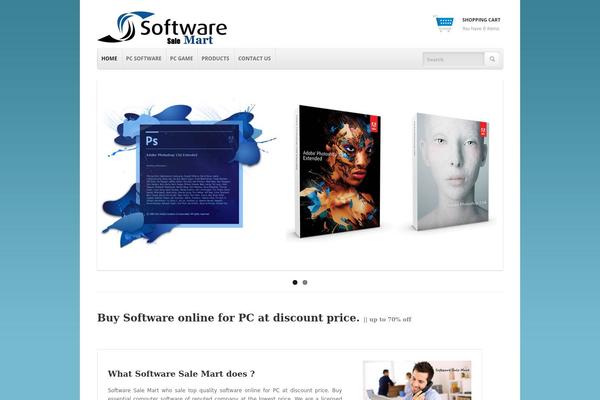 softwaresalemart.com site used Wooshoplite