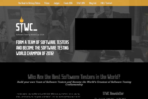 softwaretestingworldcup.com site used Stwc-theme