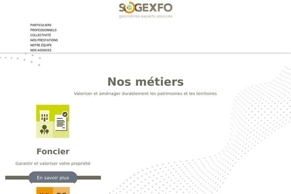 sogexfo.com site used Melograno-lite