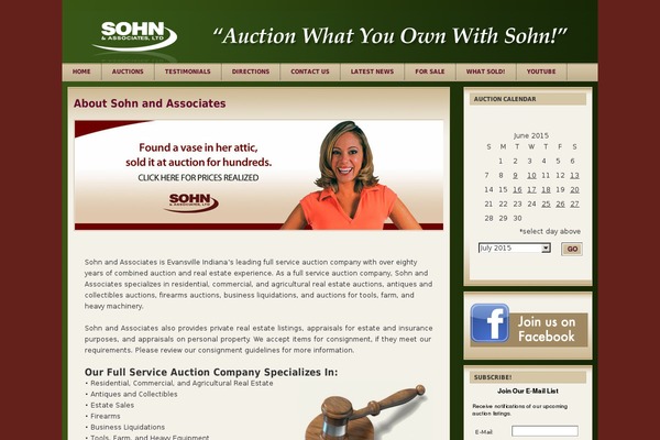 sohnandassociates.com site used Sohn-and-assoc