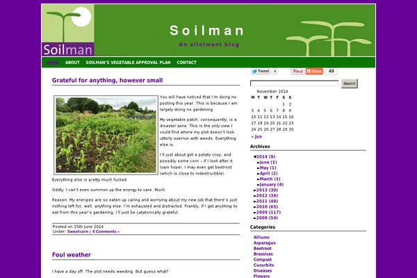 soilman.net site used Chameleon-10