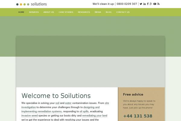 soilutions.co.uk site used Soilutions-theme