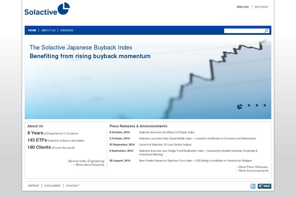 solactive.com site used Solactive-2018