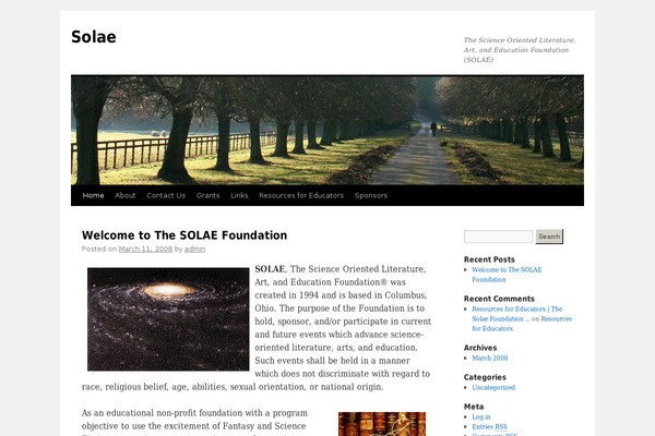 Site using Events-calendar plugin