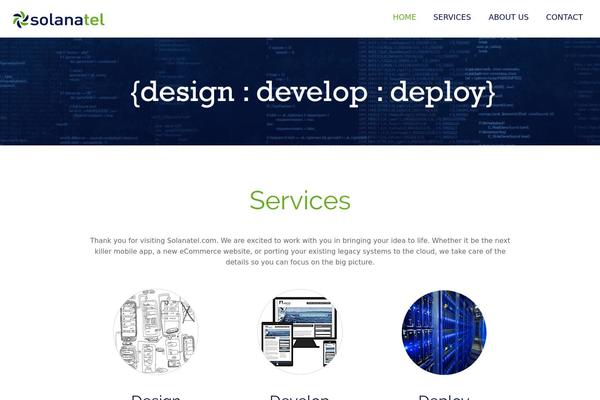 onetone theme site design template sample