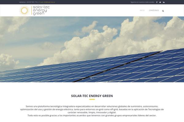 Bridge theme site design template sample