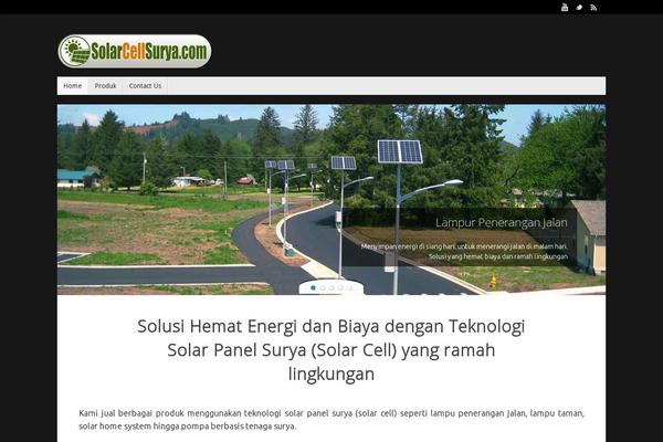 Tempera theme site design template sample