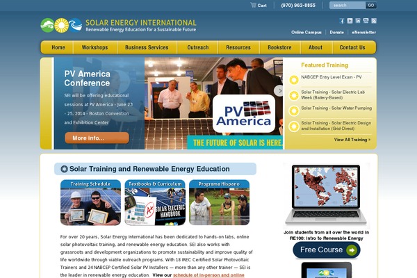 solarenergy.org site used Avada-sei