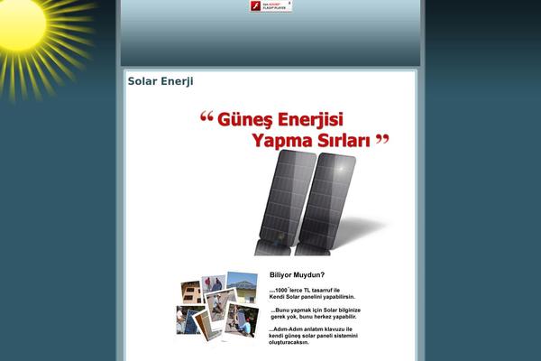 solarenerjitasarrufu.com site used Solaris_wp