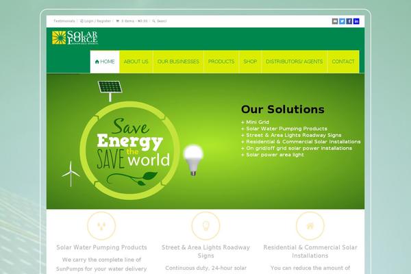 Greenly theme site design template sample