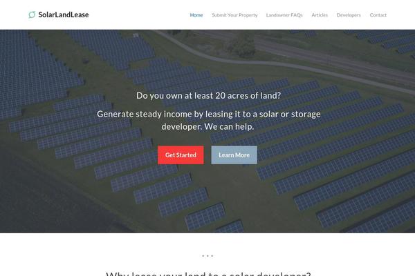 Total theme site design template sample