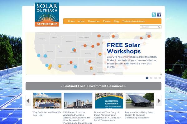 solaroutreach.org site used Sunshot