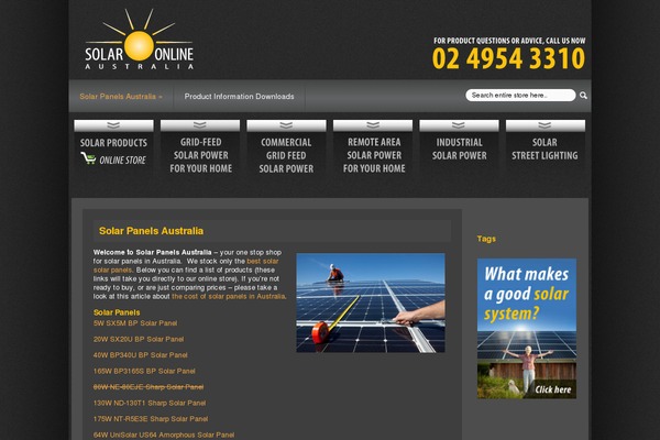 solarpanelsaustralia.com.au site used Solarpower