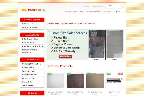 solarshieldusa.com site used Porto-child2.8.2